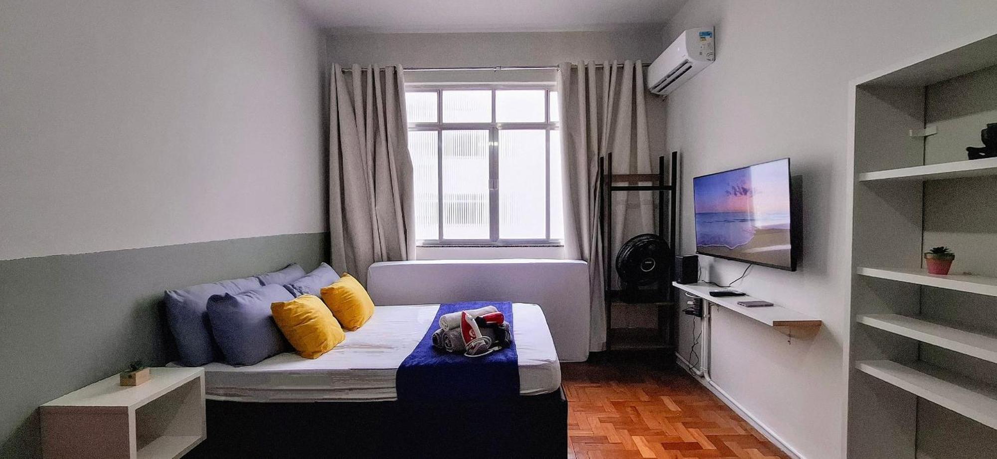 Sunrise Flamengo - 4 Hospedes, Metro E Privativo! Apartemen *