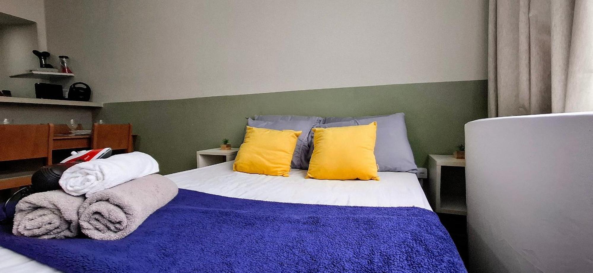 Apartemen Sunrise Flamengo - 4 Hospedes, Metro E Privativo! *